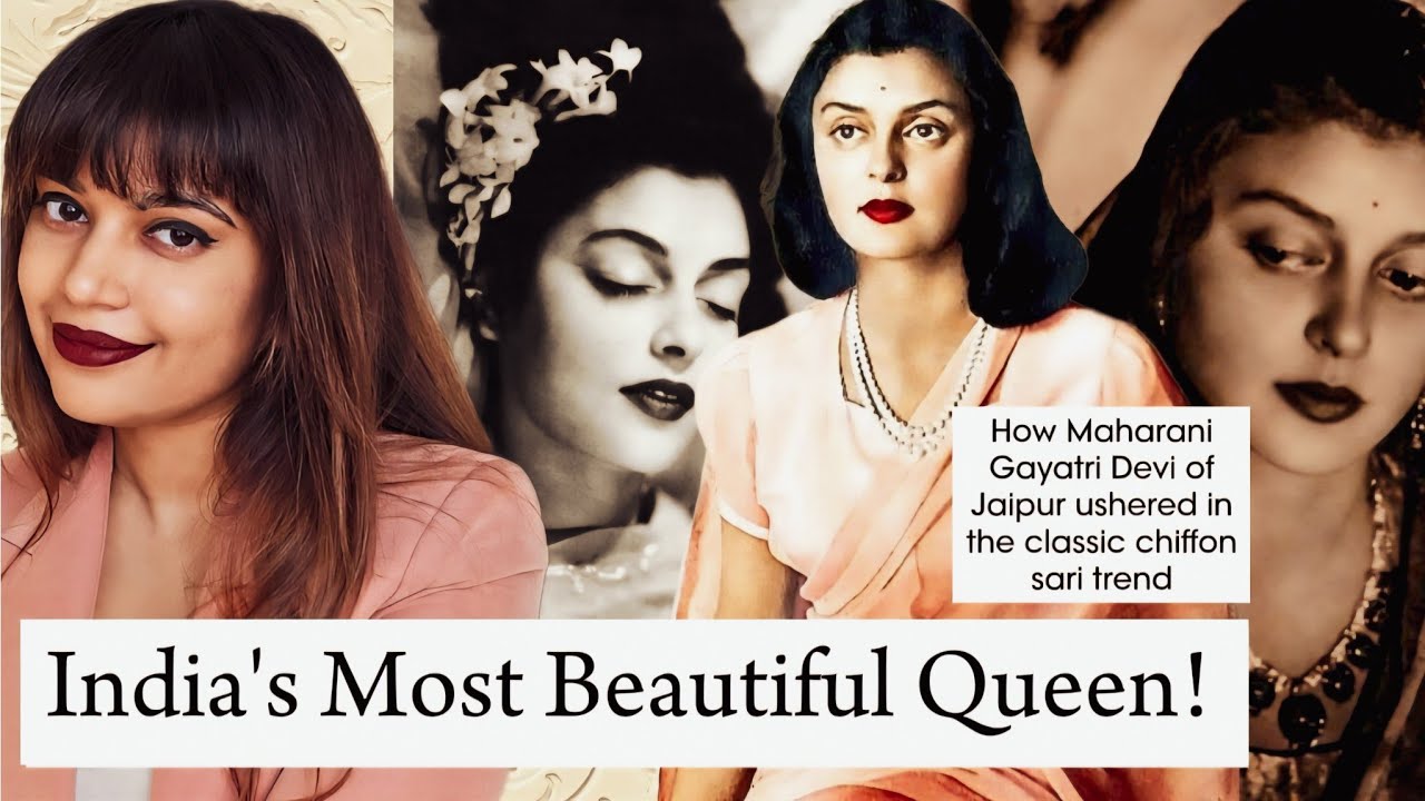 The Eternal Style of Maharani Gayatri Devi 👑