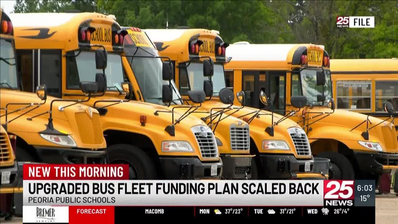 Peoria Public Schools scaling back funding plan for upgrading bus fleet