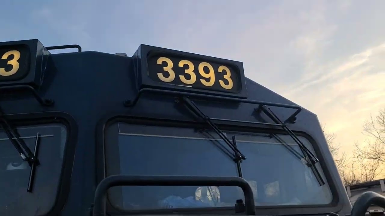Cab tour of csx 3396 and 3393