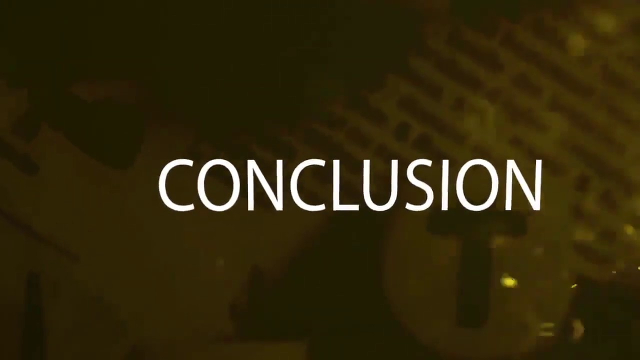 PFIN || La Production &Eacute;crite | CONCLUSION