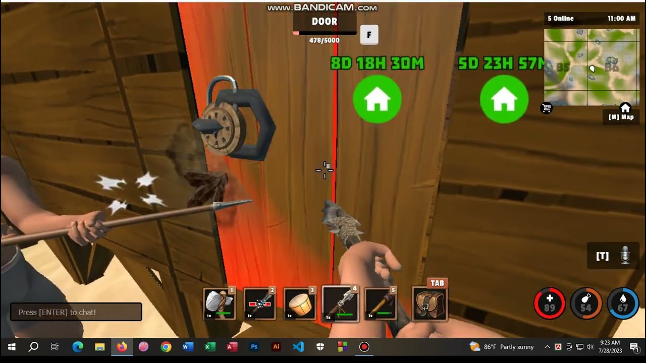 RAID IN A HOUSE IN TRIBALS.IO GAMEPLAY  35