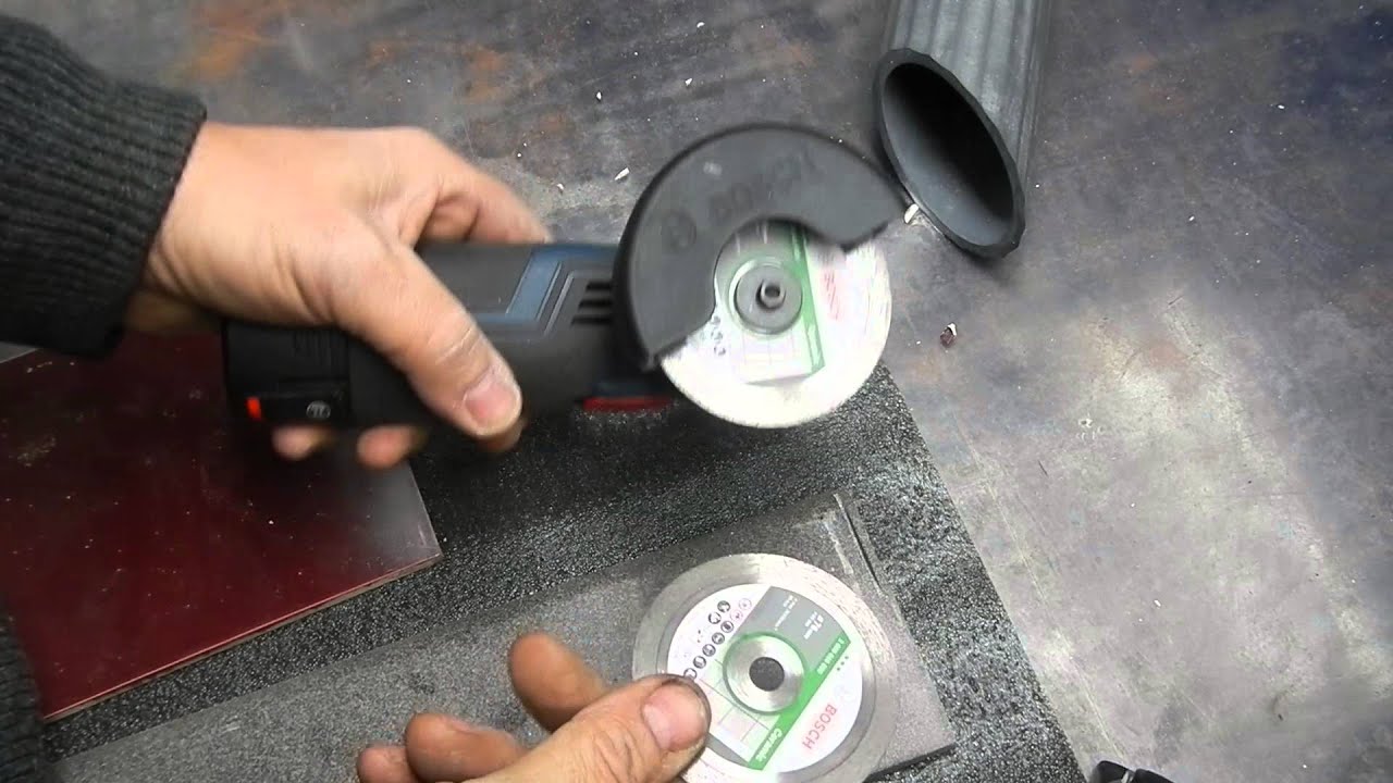 Bosch GWS 10,8-76 V-EC - Der Trennscheibentest