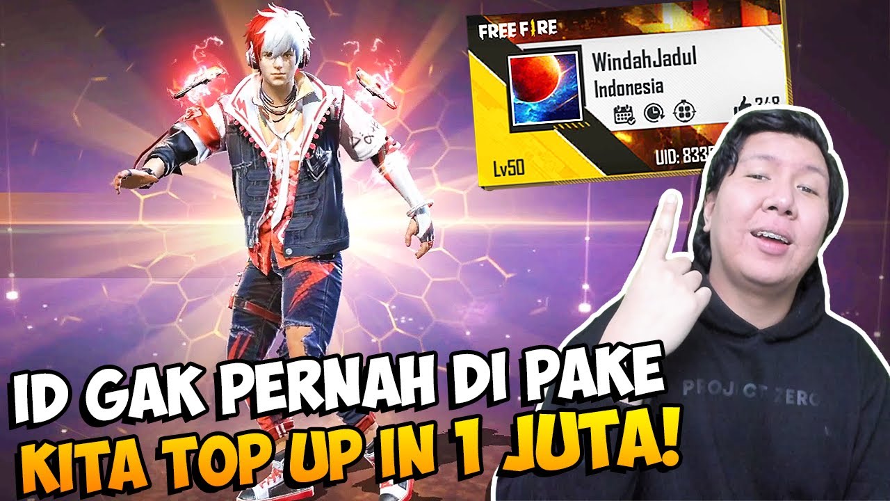 TOP UP IN 1 JUTA RUPIAH BUAT ID GAK KEPAKE! APAKAH AKAN HOKI?