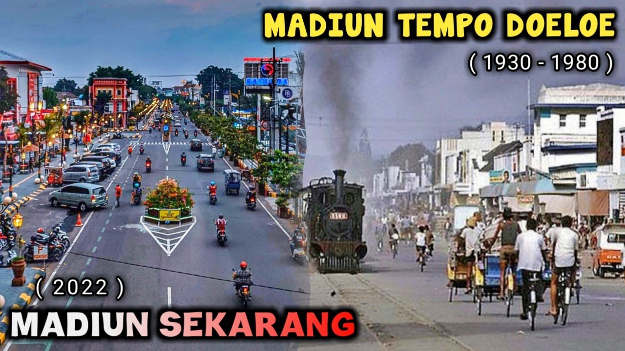 MADIUN TEMPO DULU vs MADIUN SEKARANG | Penuh Perubahan & Kenangan