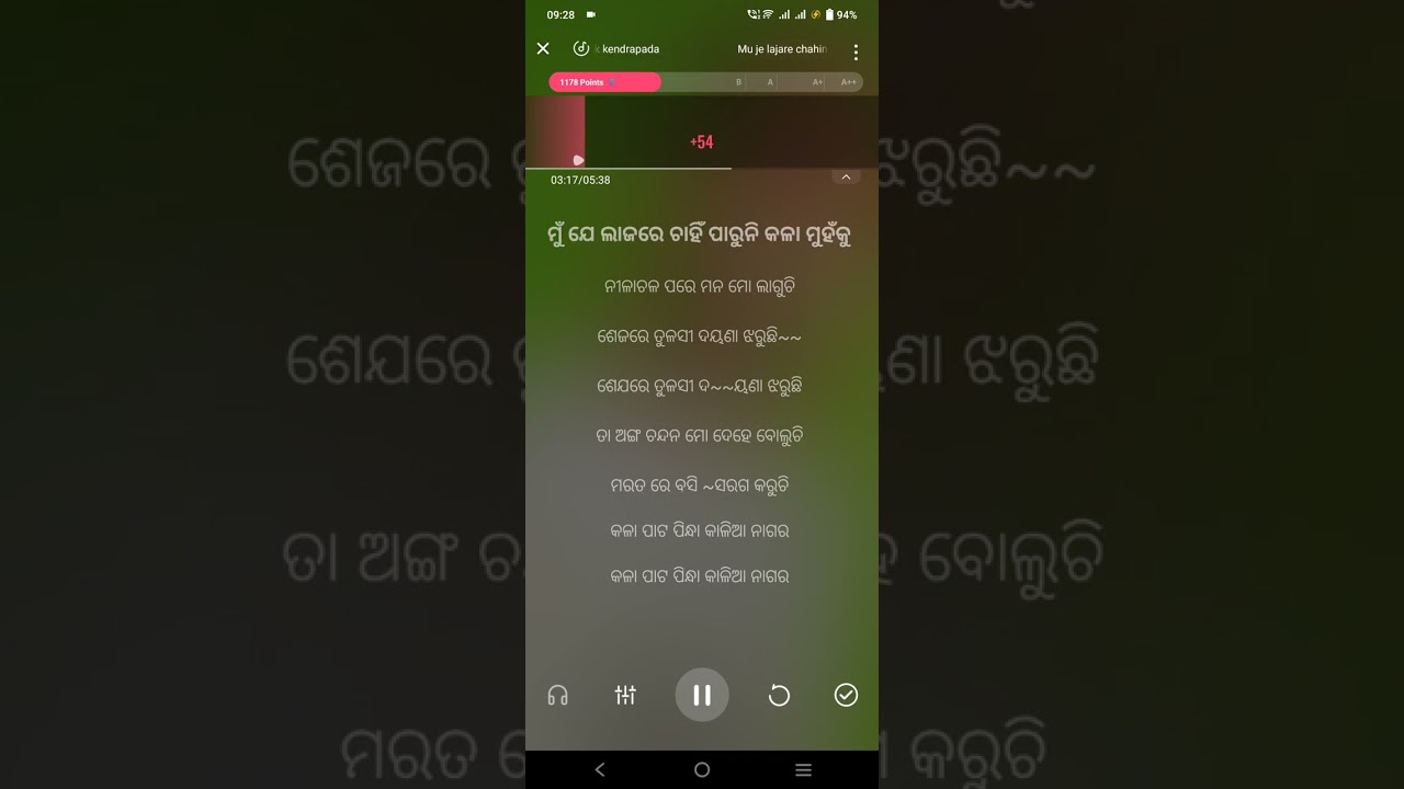 #Mu je lajare chahin paruni kala muhan ku # Odia bhajan karaoke with lyrics