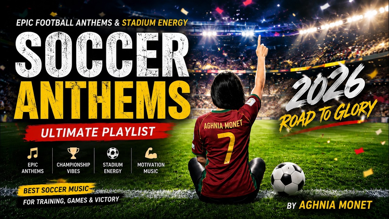 🏆 Road to 2026 | Epic Soccer Anthems & Stadium Energy Playlist ⚽ | Aghnia Monet