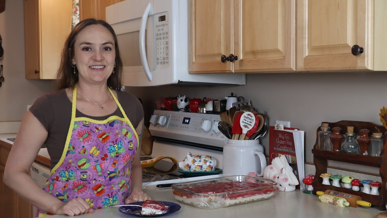How to make my Strawberry Pretzel Dessert, Gluten Free of course!!