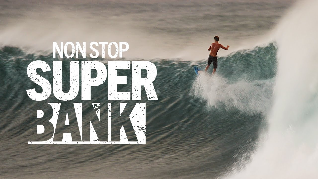 Surfers score epic once in a lifetime waves at the Superbank.