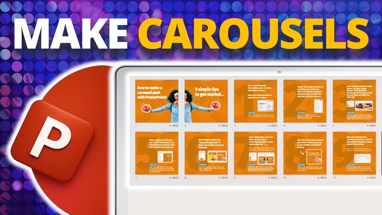 Как создать карусель в PowerPoint! 🔥[СОВЕТЫ ПО PPT!]