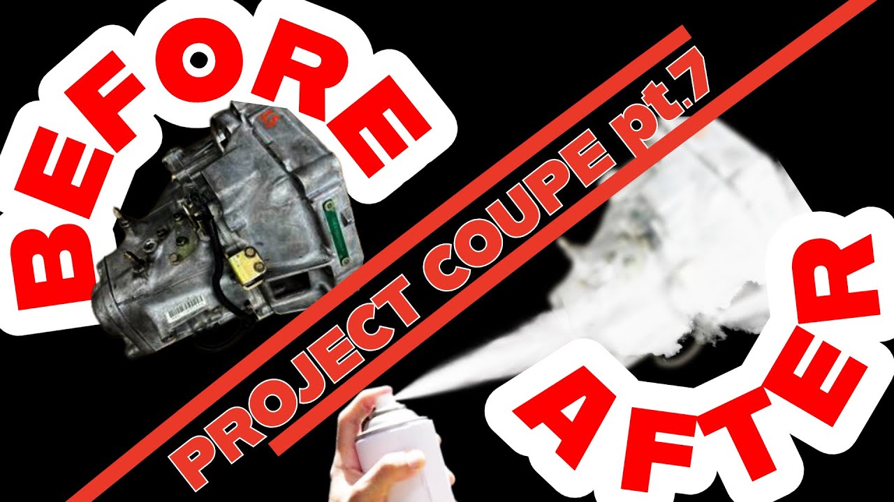 PROJECT COUPE PT.7: TRANSMISSION PREP/ PAINT