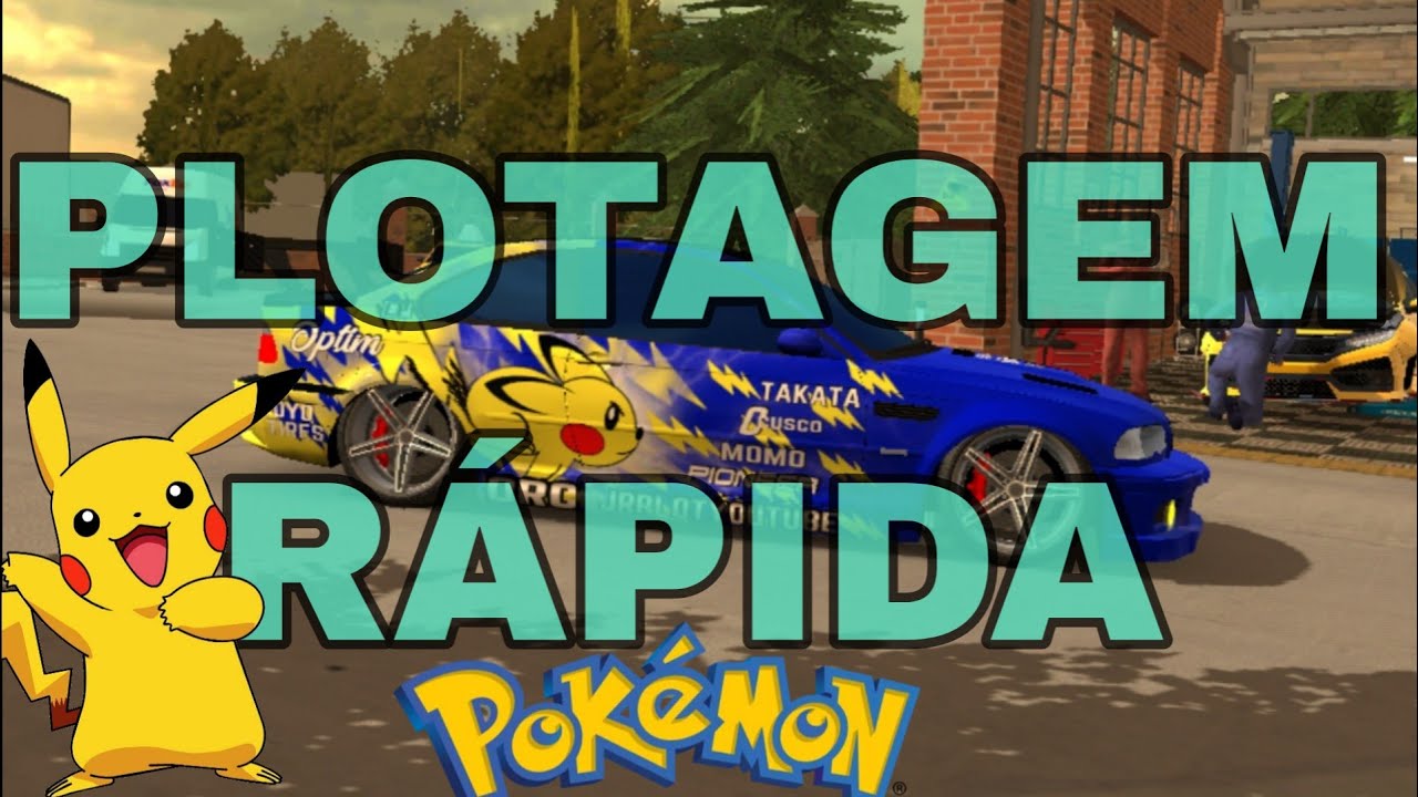 🆗️PLOTAGEM BMW DRIFT [POKEMON PIKACHU] CAR PARKING MULTIPLAYER