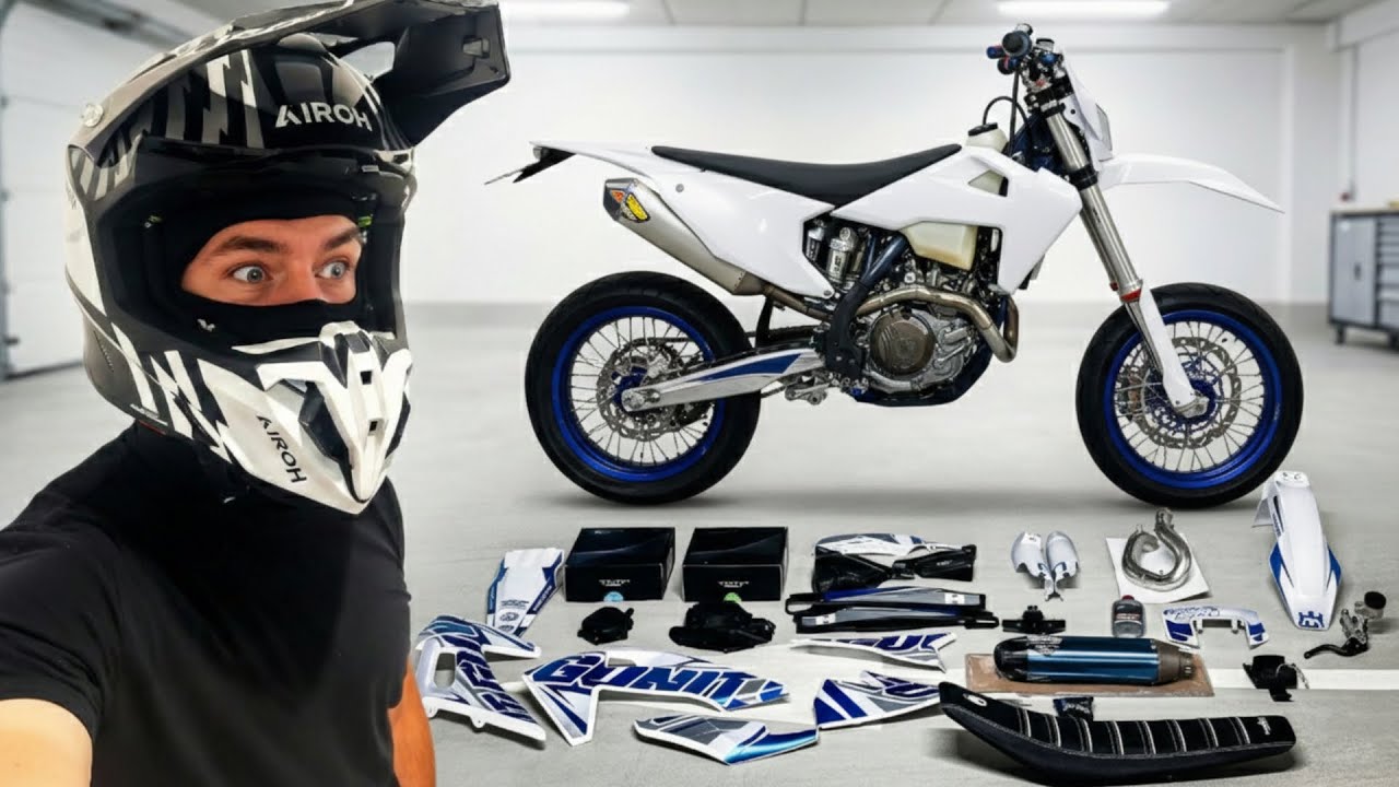 Buduje WYMARZONE SUPERMOTO! Husqvarna FE 501