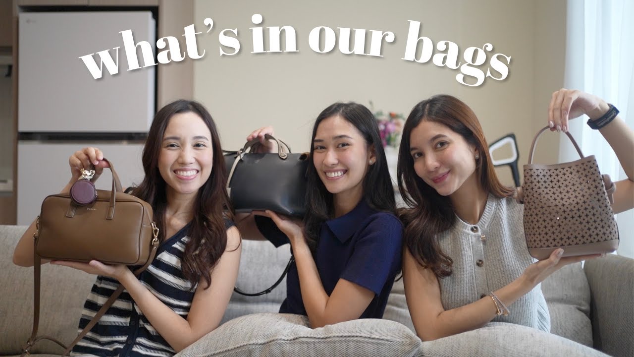 WHAT'S IN OUR BAGS | Preferensi Tas, Essential Things to Bring, Beli Tas Terus??