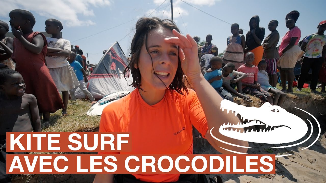 21.🐊 Kite Surf dans le plus grand Lac d'Afrique (Lac Victoria) avec des crocodiles