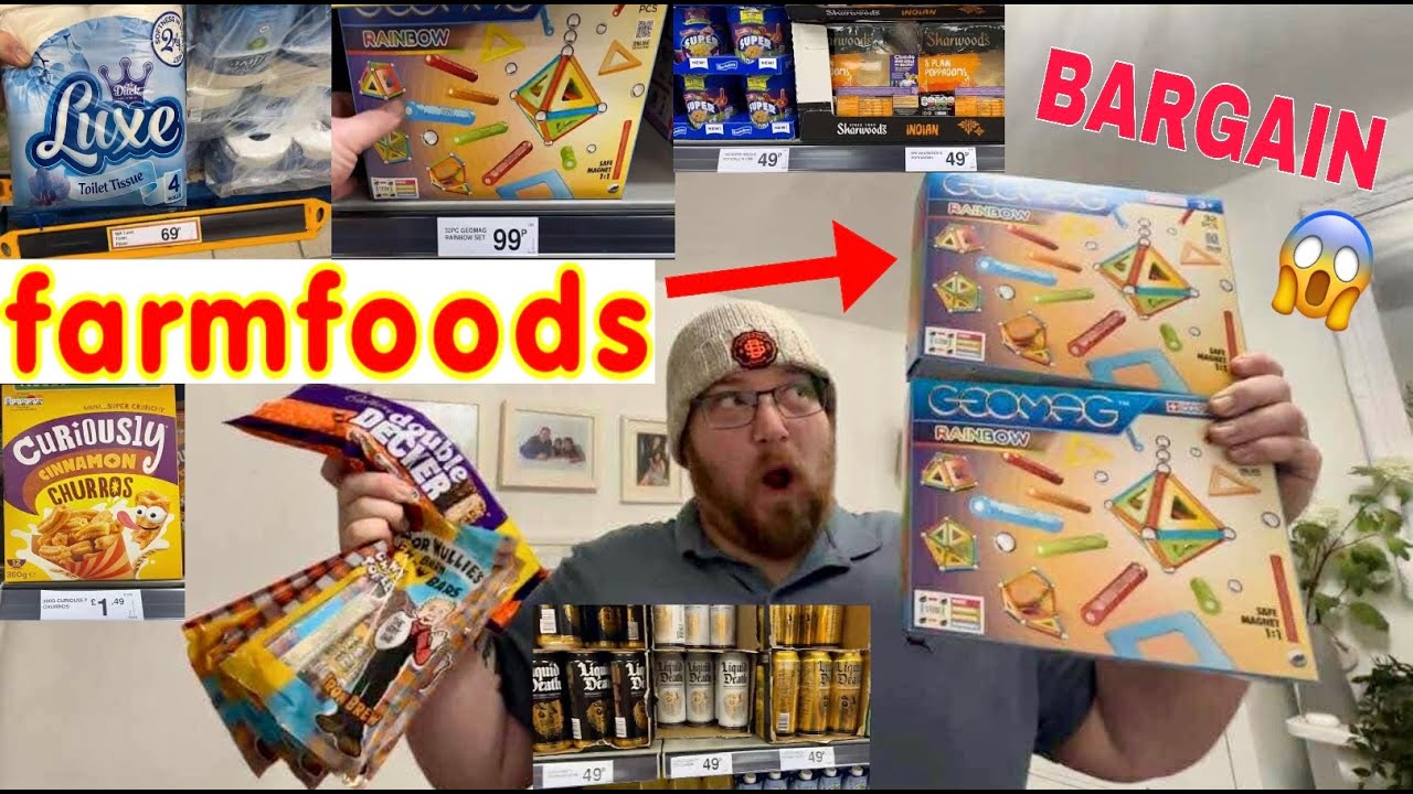 FARMFOODS BARGAINS | SHOP WITH ME 😱🛒