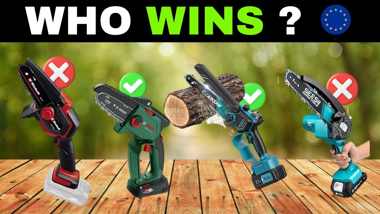 ✅ Top 7 Best Cordless Mini Chainsaw in Europe [2026] 🪚 Small Electric Chainsaws for Garden