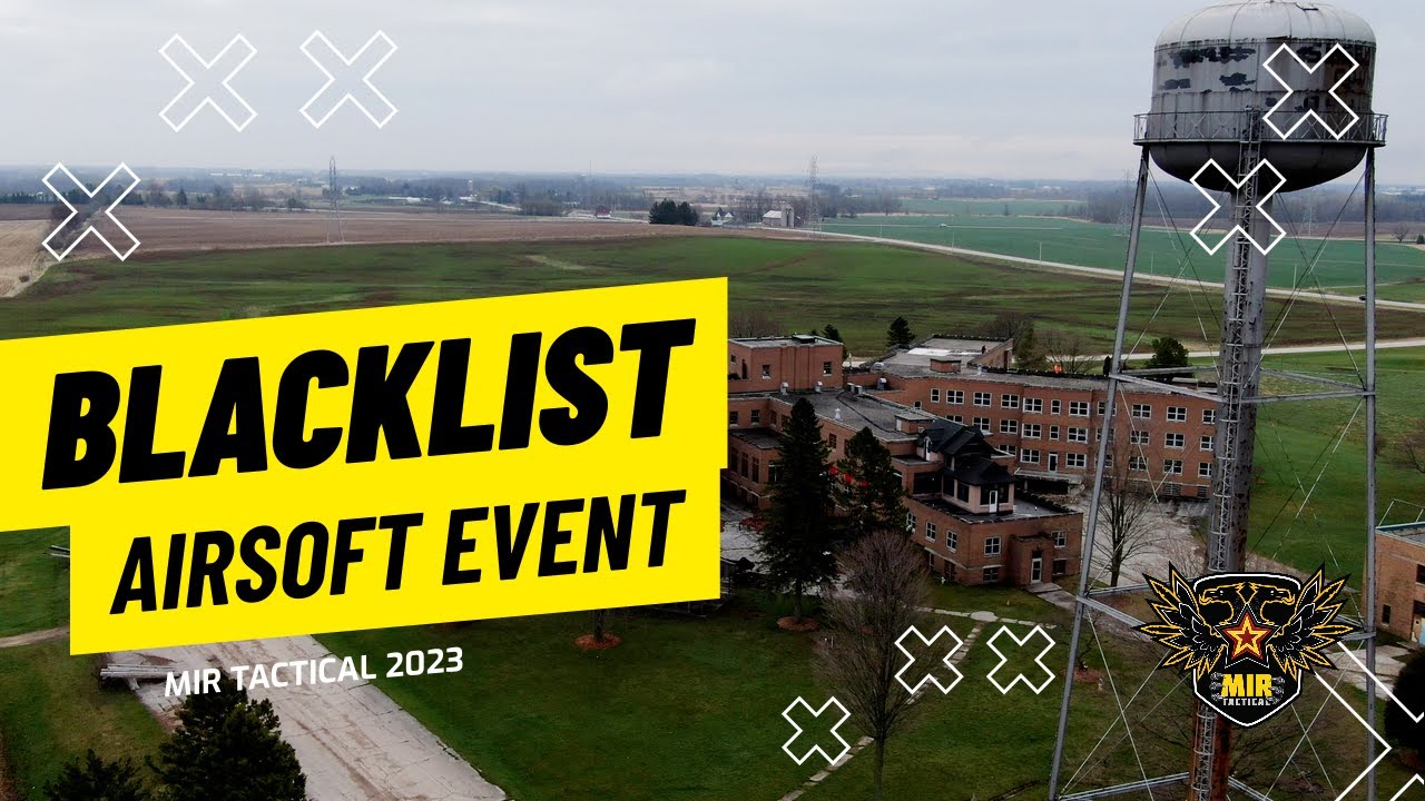 Blacklist Airsoft Event -  April 2023 - Sheboygan, WI