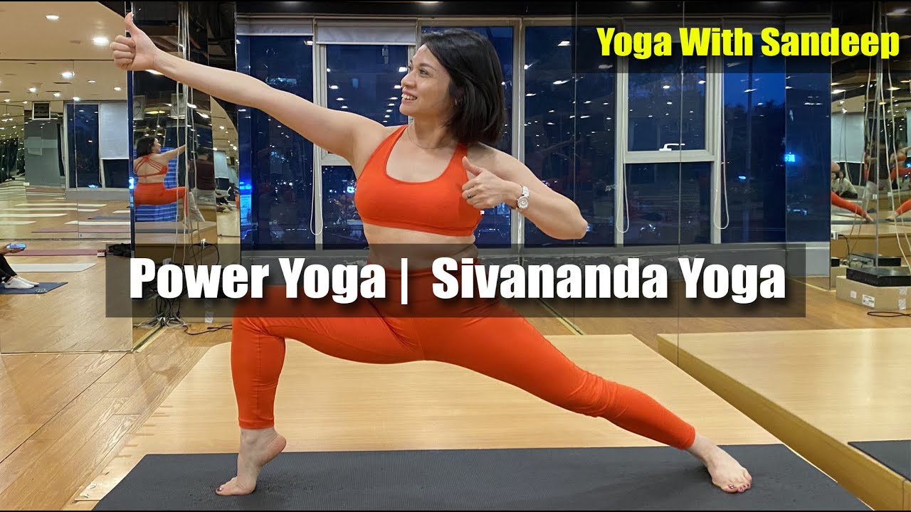52 Minute Power Yoga |  Sivananda Yoga  | Yoga With Sandeep | Vietnam