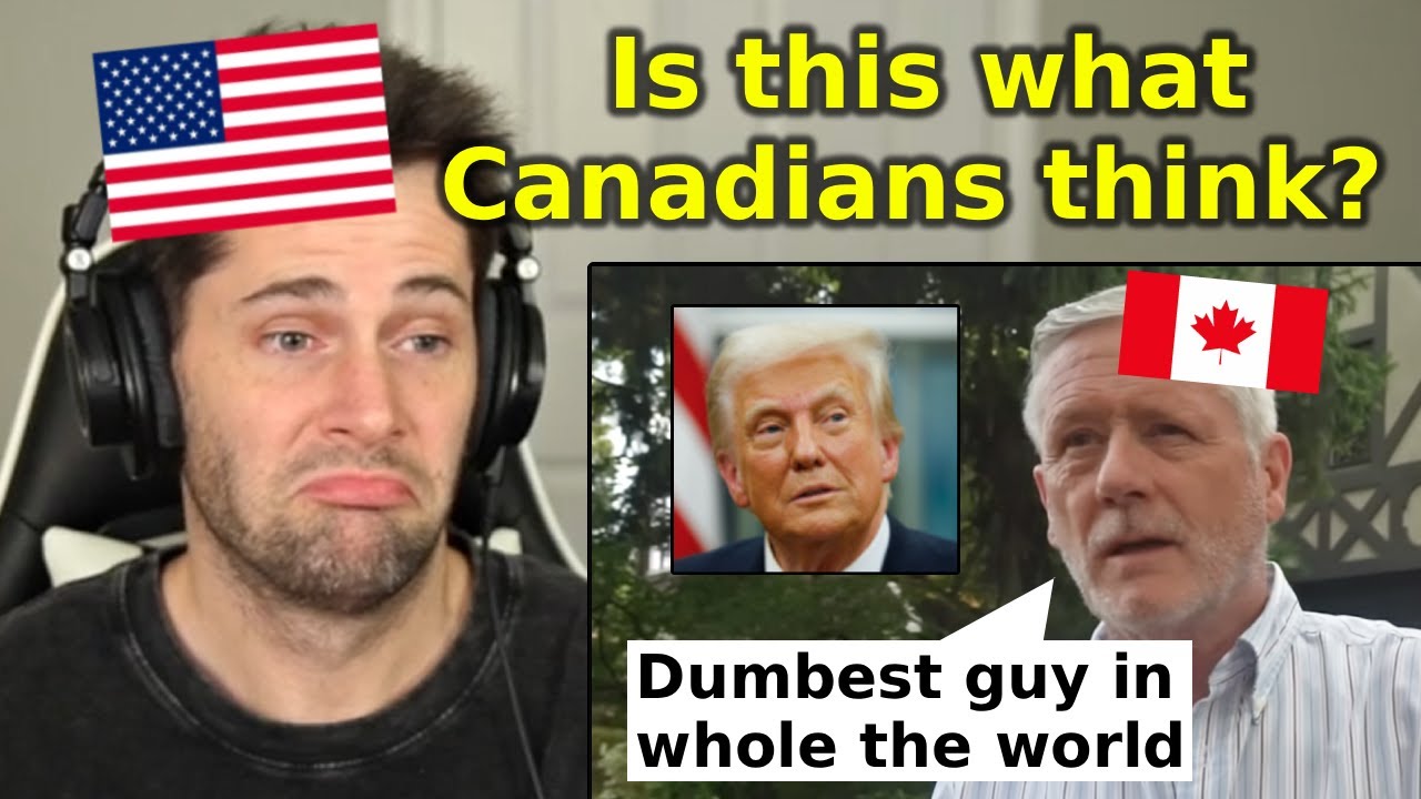 American Reacts to What Canadians Think About Trump