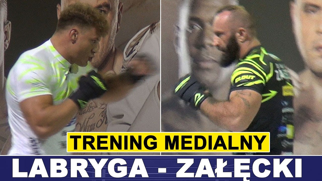 LABRYGA - ZAŁĘCKI: TRENING PRZED CLOUT MMA
