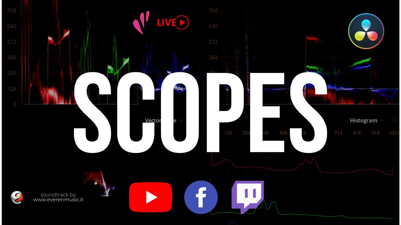 Scopes | LIVE | Davinci Resolve ITA
