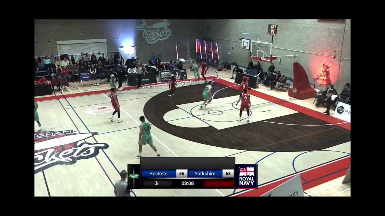 Ronney Ani 19y/o Pro highlights in the British Championship Basketball League vs Birmingham Rockets