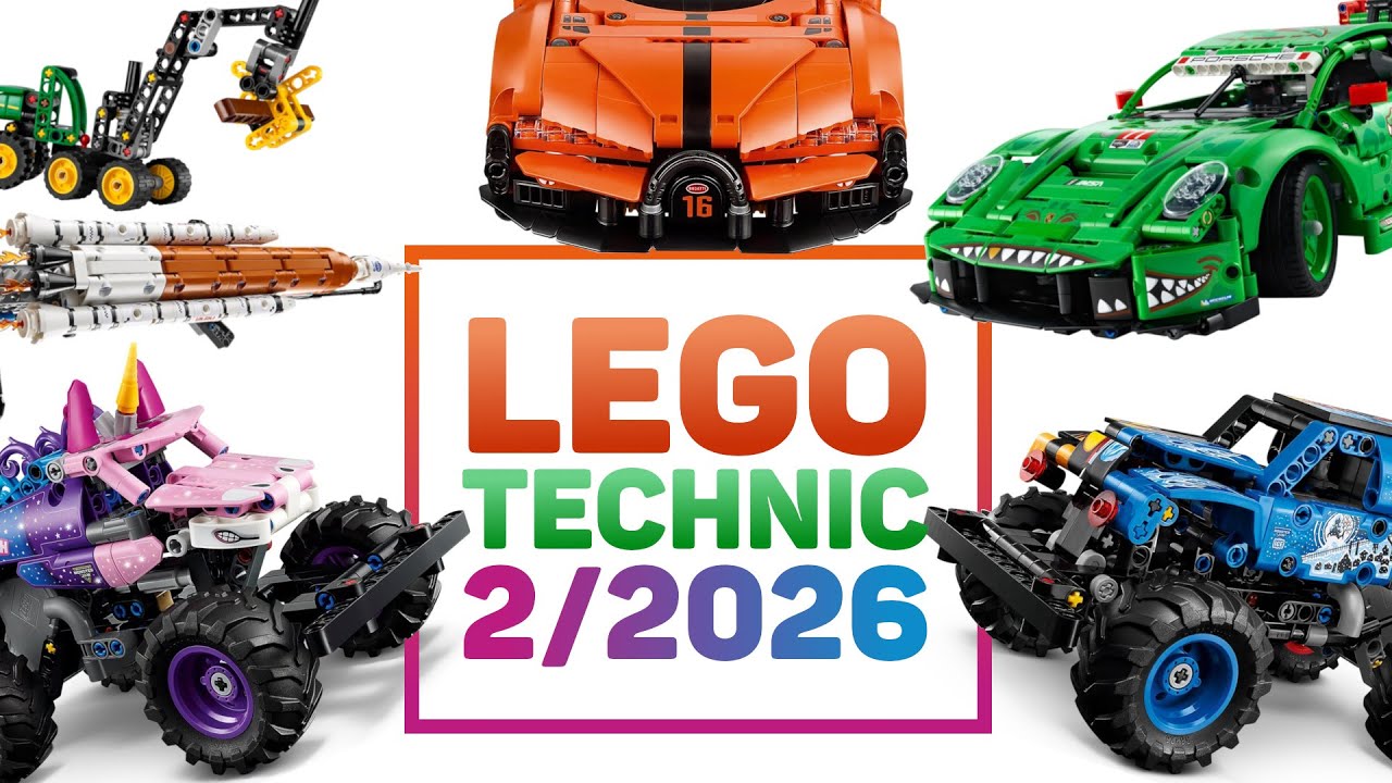 NEW LEGO Technic 2/2026 Sets Reveal!