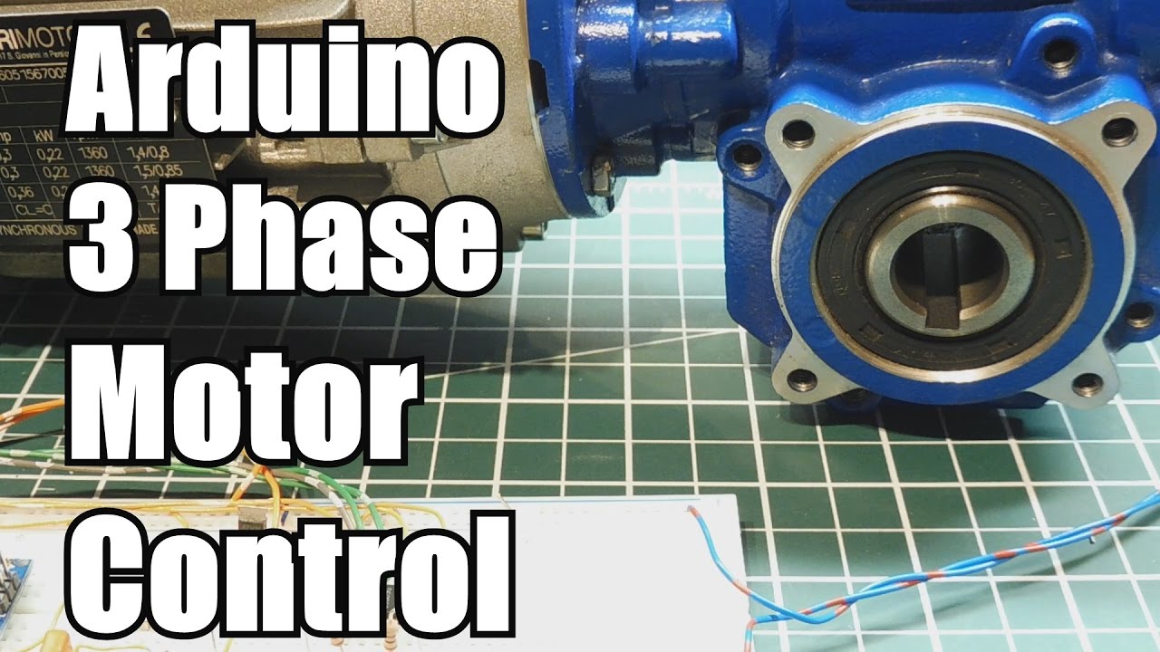 How to control a 3 phase motor using the Arduino Nano and VFD