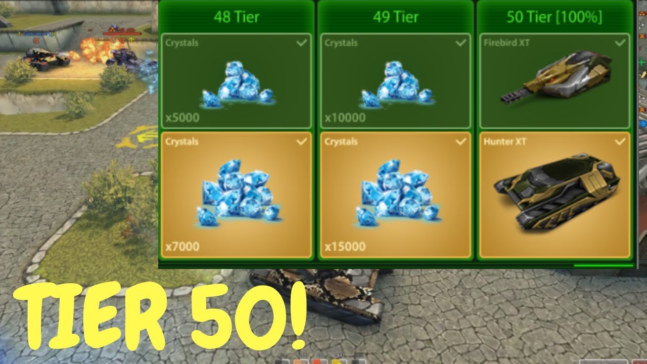 Tanki Online - REACHING TIER 50! ALL CHALLENGES COMPLETED!