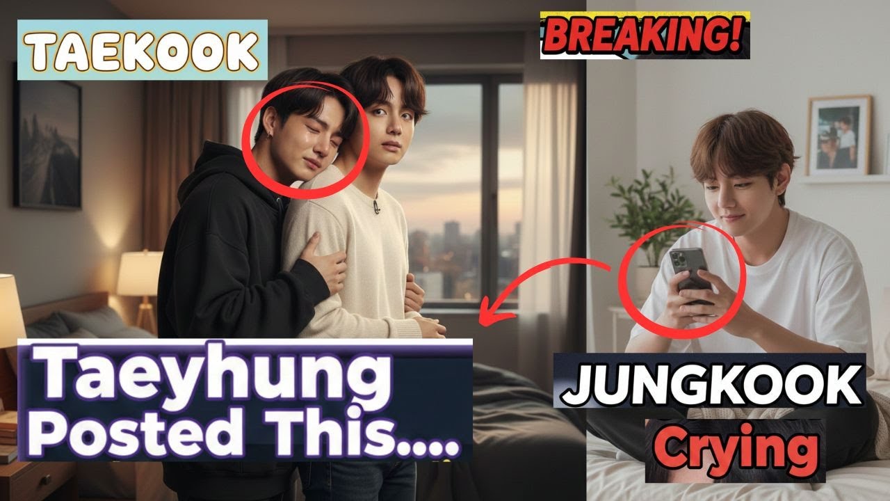 🚨 Taehyung Posted This…… Everyone Immediately Thought of Jungkook – Jungkook Crying 😭