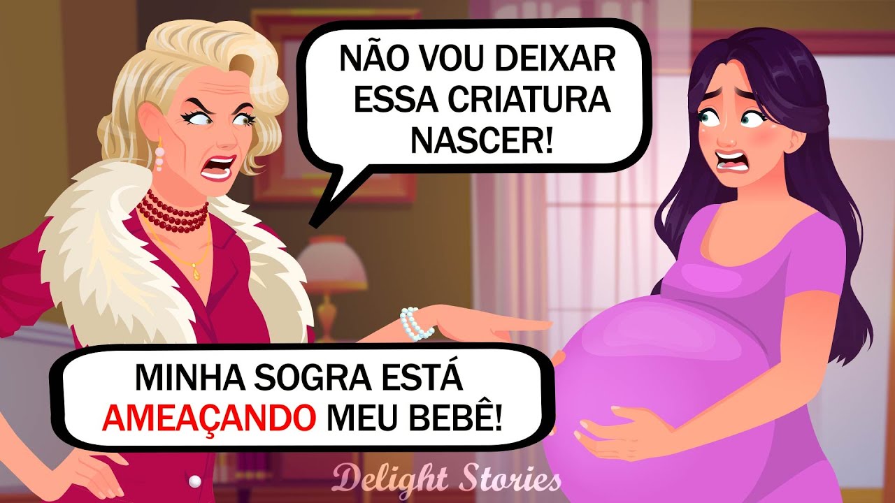 Minha sogra está ameaçando meu bebê