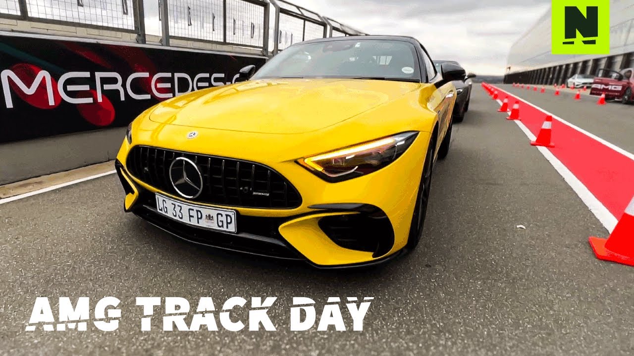EXCLUSIVE AMG Track Day Vlog | Driving the New Mercedes-AMG SL 43 & More | Kyalami, South Africa