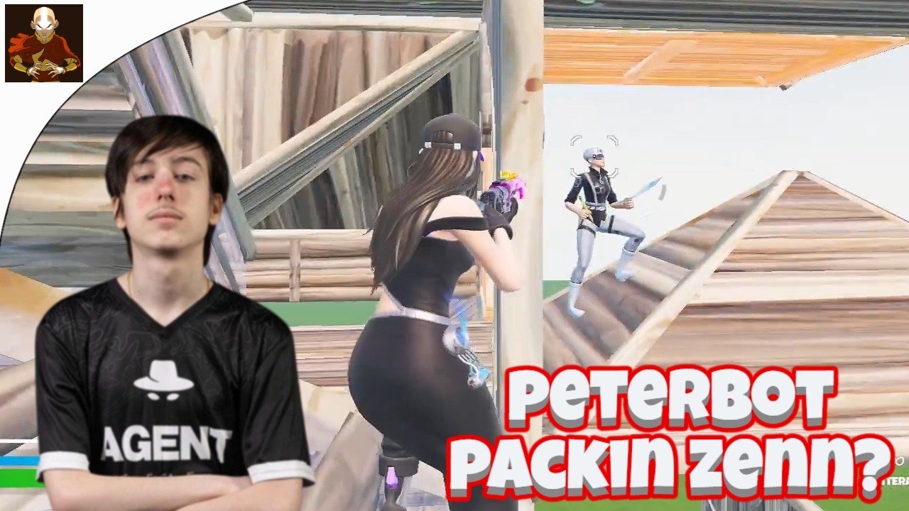 PETERBOT vs ZENN😳 (1v1 BUILDFIGHT) [FORTNITE TOKEN/WAGER]