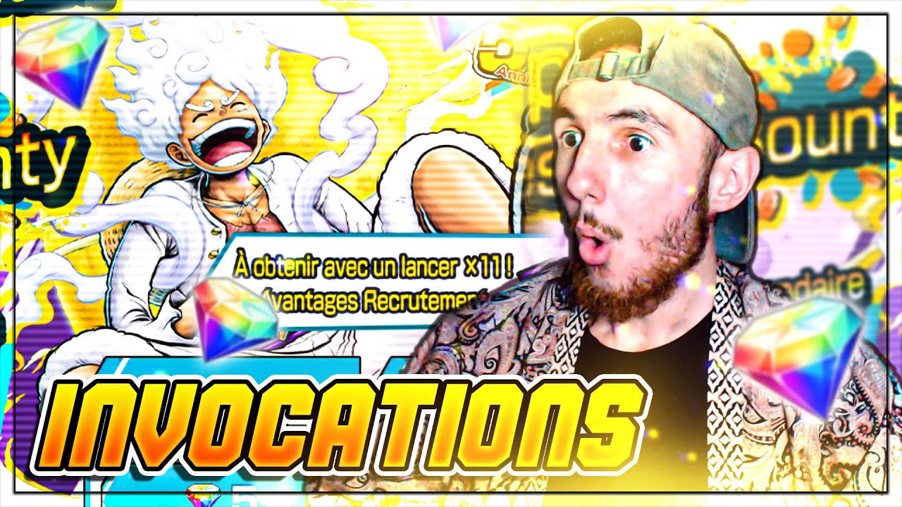 L'HEURE DE LA REVANCHE A SONNÉE !!! INVOCATIONS LUFFY GEAR 5 One Piece Bounty Rush
