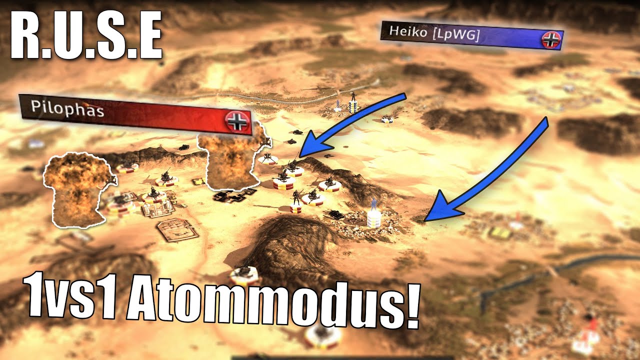 Mit Atomwaffen gegen @EuerGeneralPilophas | R.U.S.E Live