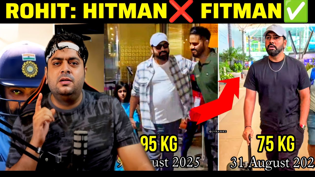 Rohit Sharma Fitness Test Passed ✅ | Viral Transformation | Ready for 2027 World Cup 🔥