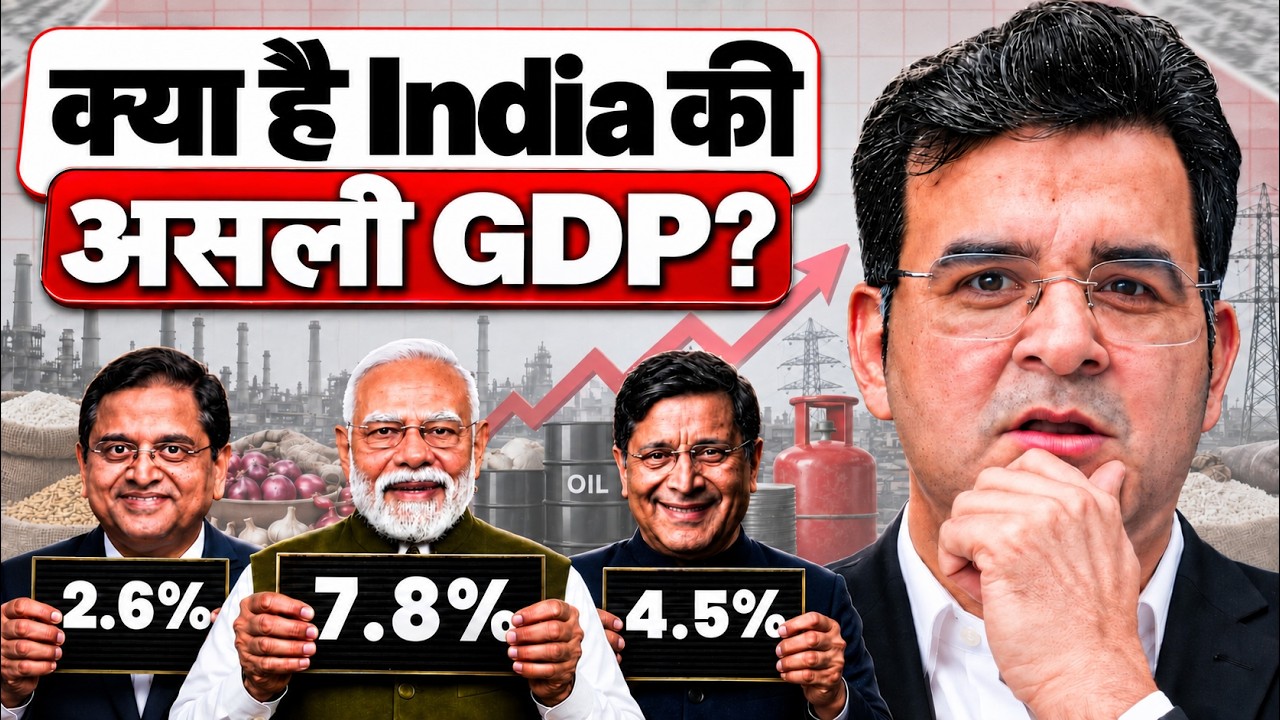 The Truth About India&rsquo;s 7.8% GDP Growth | Economy Explained? | Sanjay Kathuria