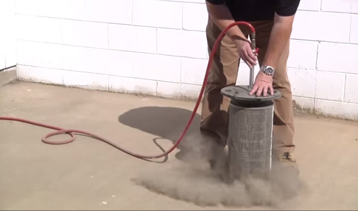 Air Filter Blaster - For Cleaning Canister Air Filters, Model# USG-1302