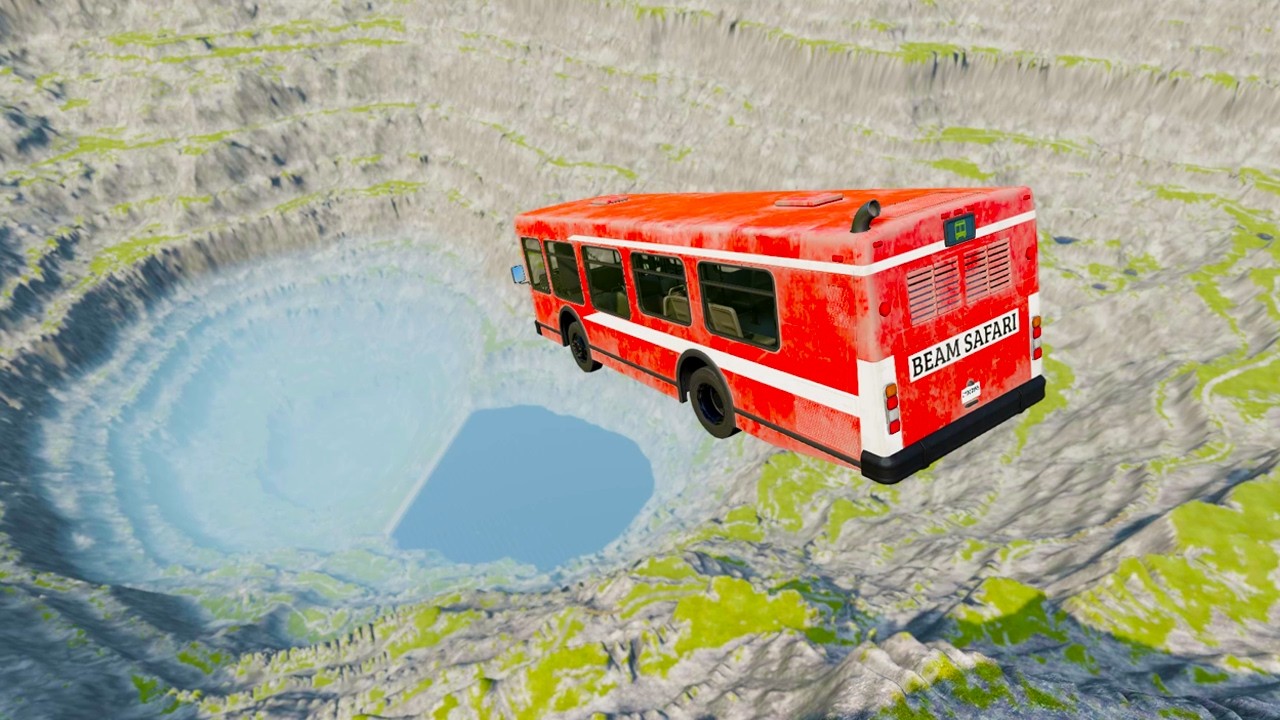 BeamNG.Drive - Leap Of Death Car Jumps and Falls Crashes #3