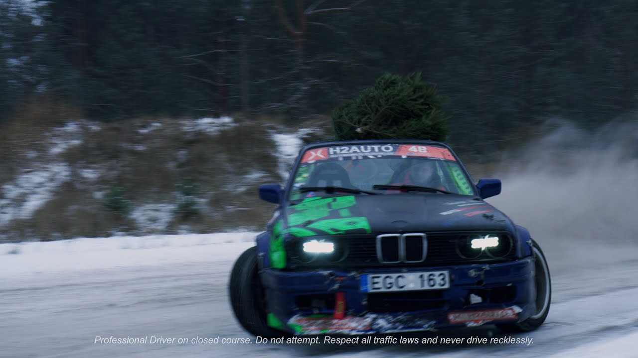 CHRISTMAS DRIFT WINTERBEATER | E30 V8 ANGRY XULIJO