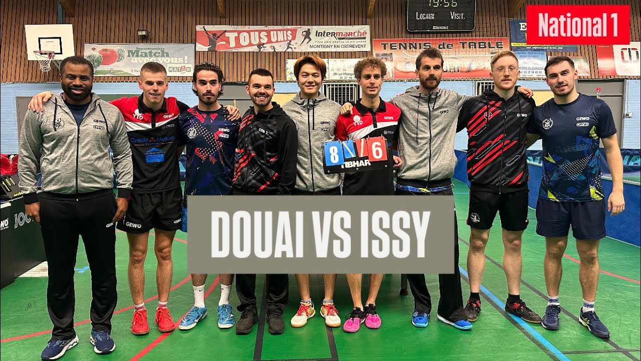 NATIONALE 1 | Douai TT vs Issy 