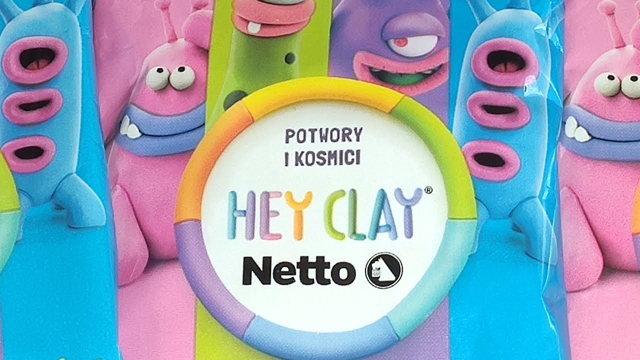 HEY CLAY - NETTO - SASZETKI - UNBOXING - DZIEŃ MAMY ?