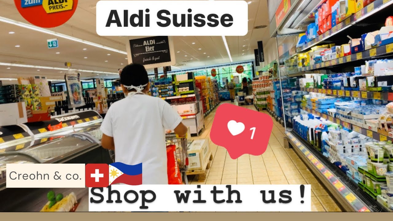 Shop with us at ALDI SUISSE 👍🏼