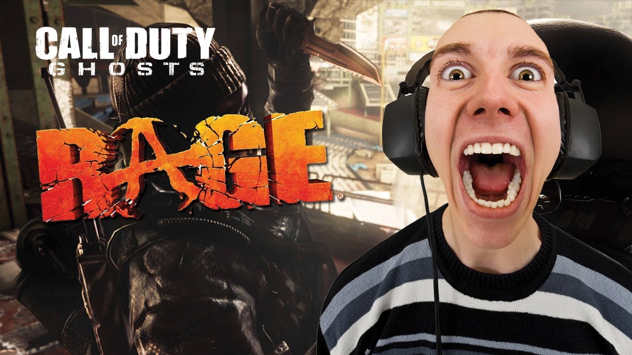 CoD Ghosts Rage! - Somebodies angry!