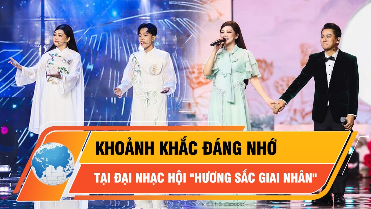 Khoảnh khắc đáng nhớ của các ca sĩ tại đại nhạc hội 