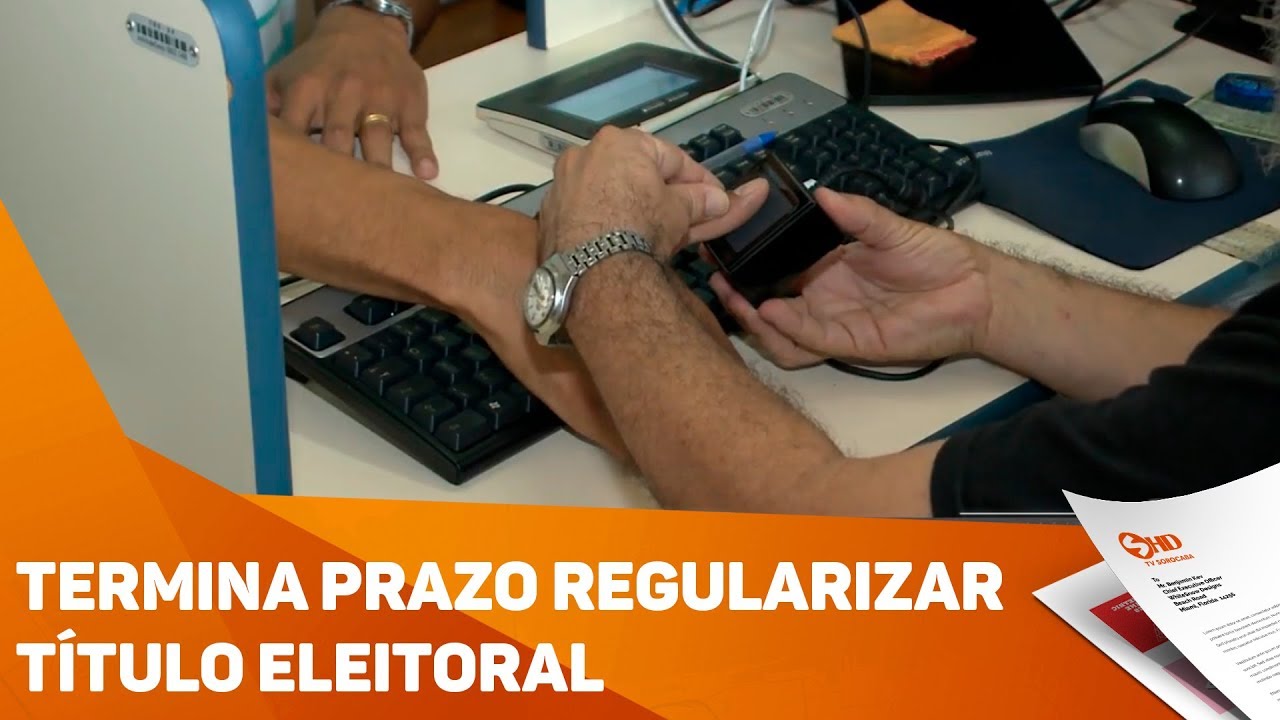 Termina prazo para regularizar o Título de Eleitor com cartórios lotados - TV SOROCABA/SBT