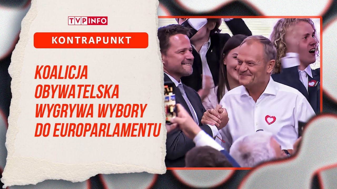 Koalicja Obywatelska wygrała wybory do Parlamentu Europejskiego | KONTRAPUNKT