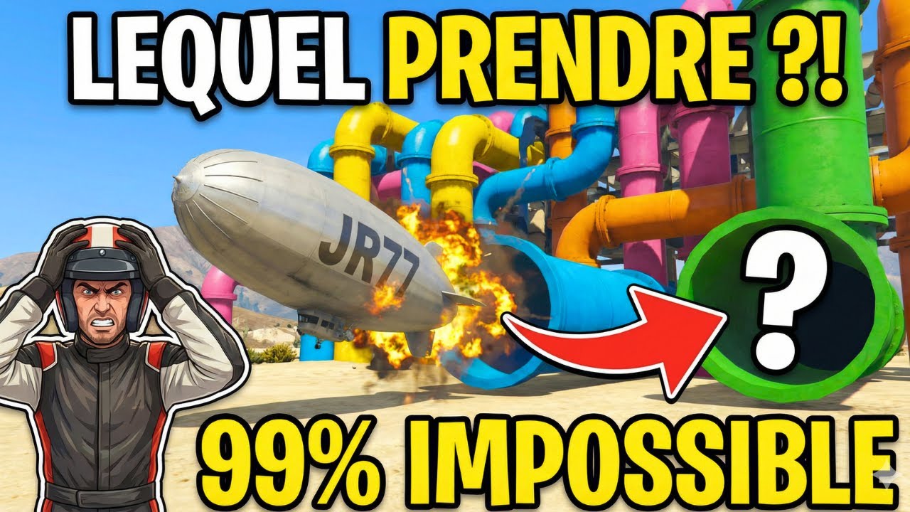 GTA 5 ONLINE : LA COURSE TROLL QUI REND FOU ! 🤬 BLOQUÉS PENDANT 30 MIN 😱 (L'Enigme des Tuyaux)