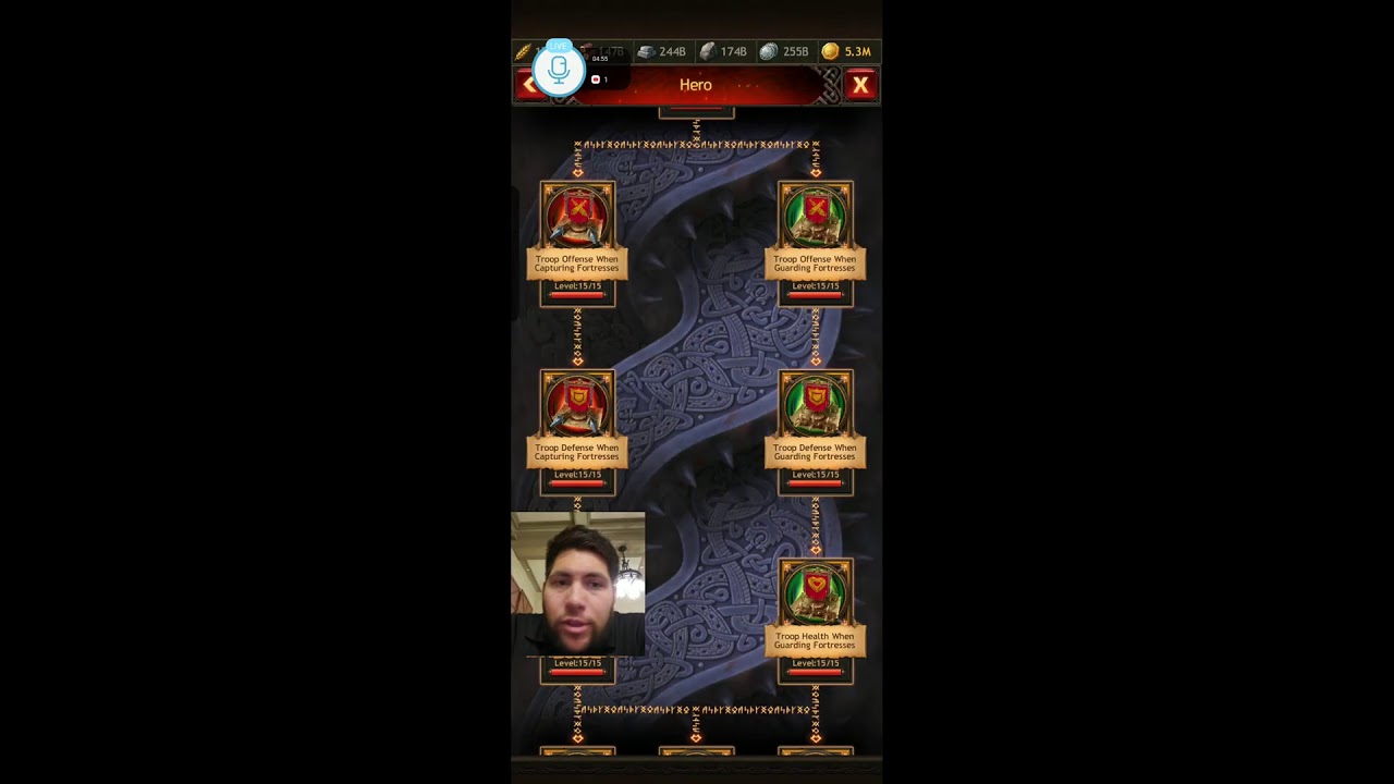 Vikings: War of Clans - my troops and how to improve your troop stats by - ЙЗGДЙ