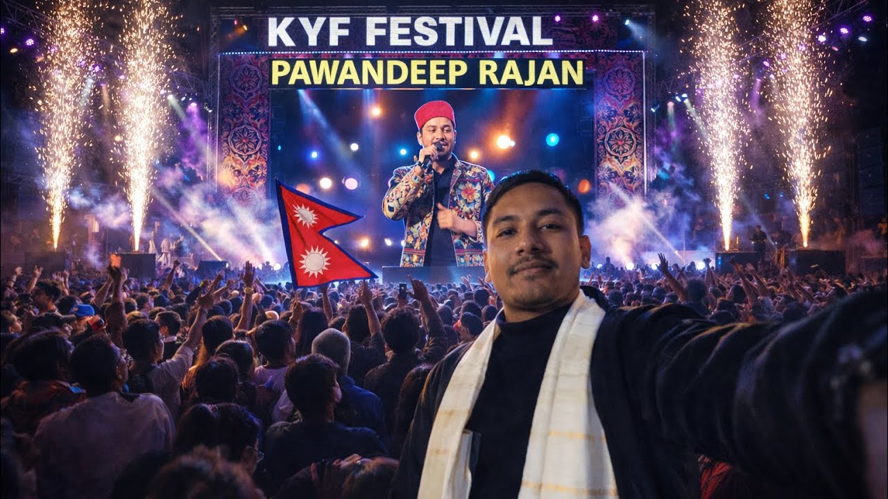 KYF FESTIVAL 🥰PAWANDEEP RAJAN PROGRAM 🍂#vlog #festival 